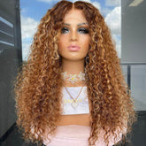 Beyonce Hairstyle Highlight Color Brown & Blonde Lace Wig