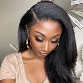 ILIKEHAIR Hyperrealism Kinky Edges HD Lace Ventilated Wig