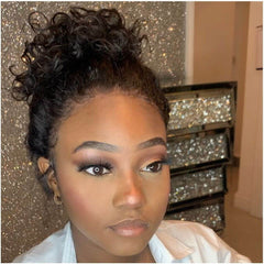 Glueless Lace Short Kinky Curly Wig