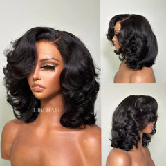 Bouncy Loose Wave Layered Cut 13��4 Lace Front Wig