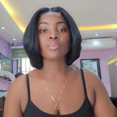 Glueless & Beginner-Friendly Soft Layers Silky Bob Wig