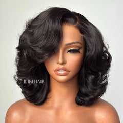 Bouncy Loose Wave Layered Cut 13��4 Lace Front Wig